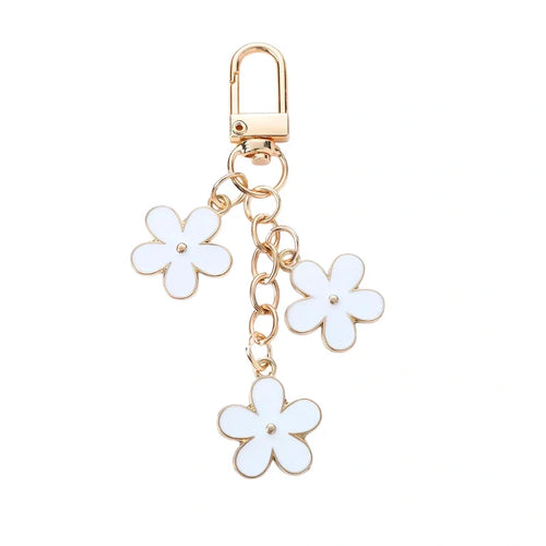 Daisy Flower - Bag Charm